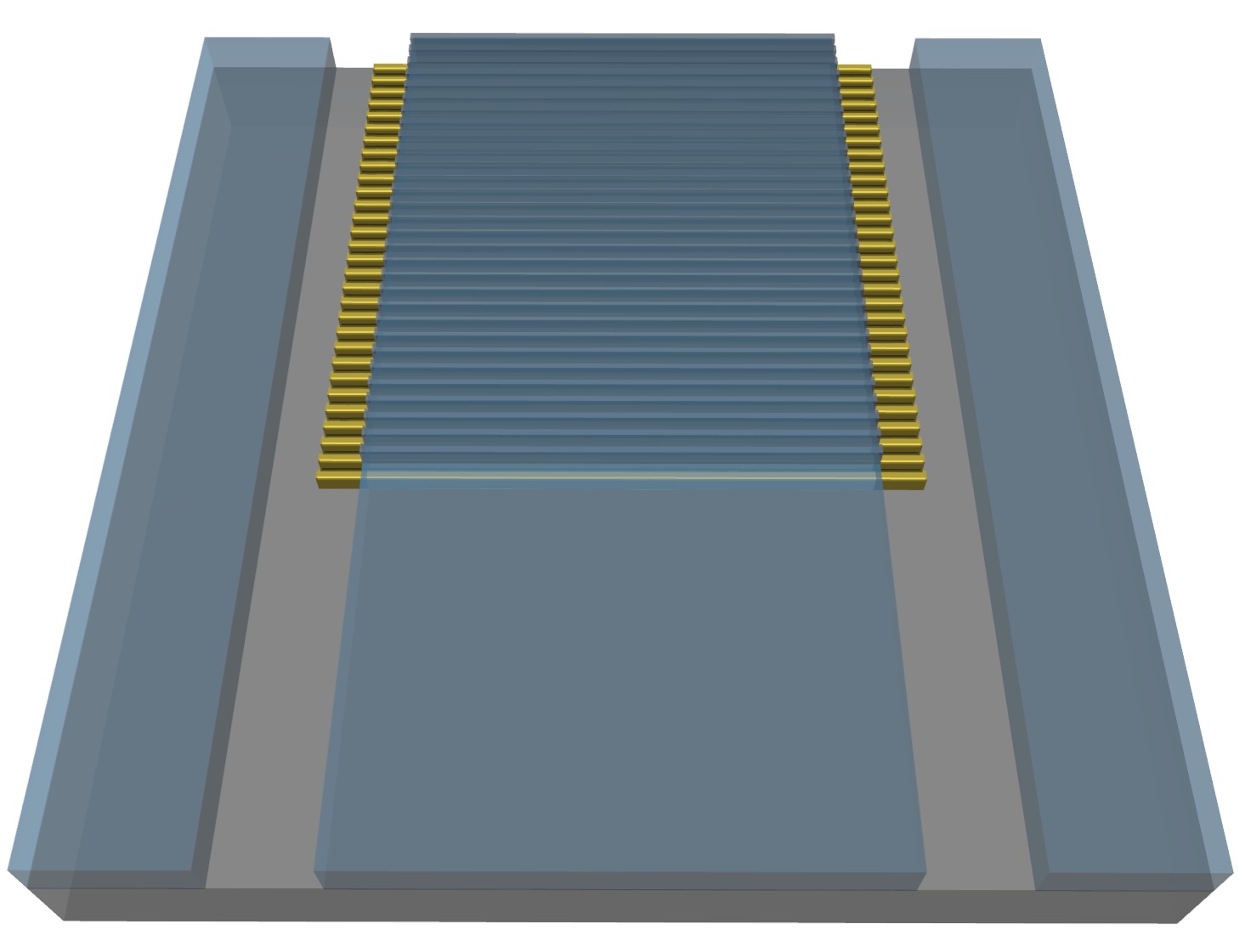 Towards compact high-efficiency grating couplers for visible wavelength photonics